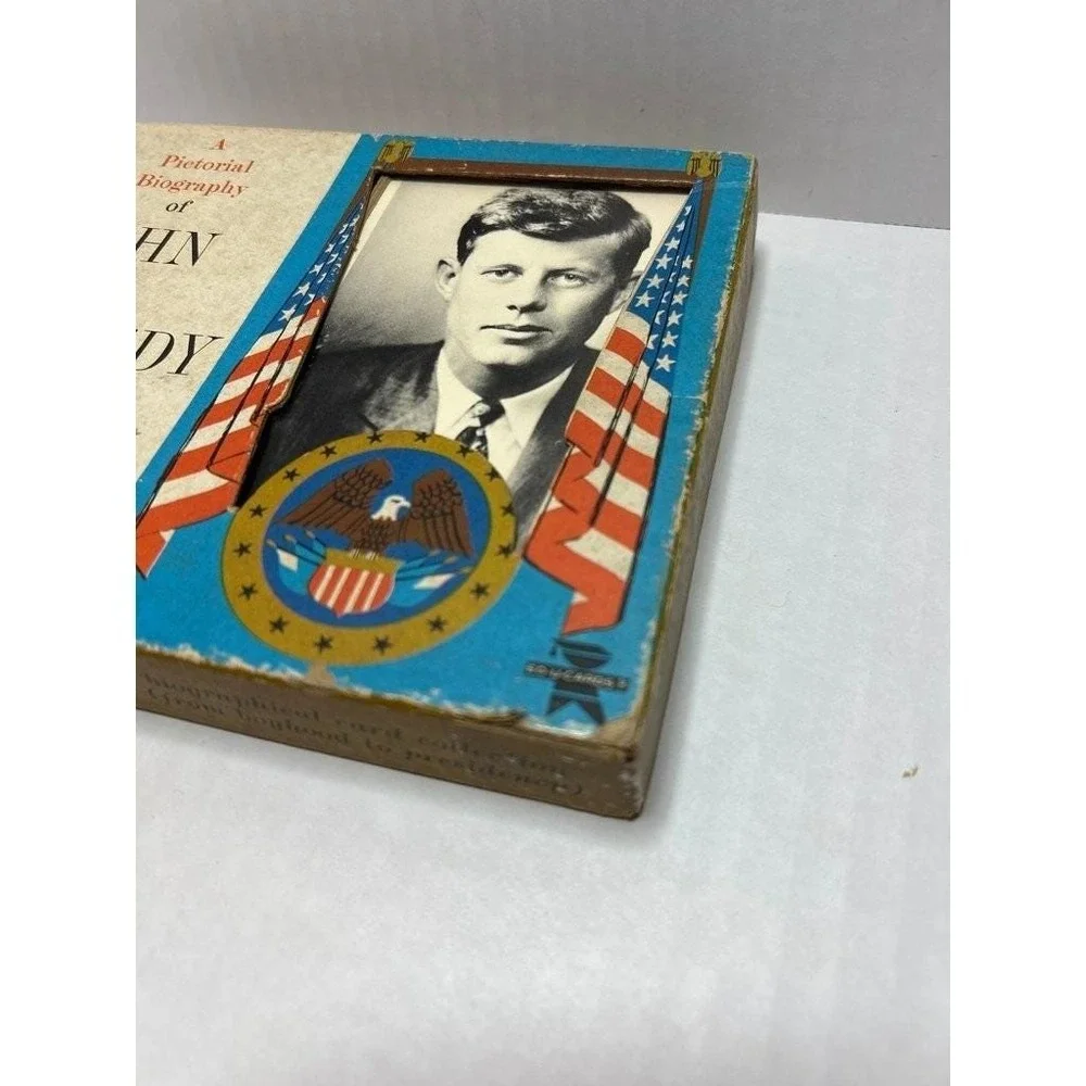 A Pictorial Biography of John F. Kennedy & His Family 42 Cards